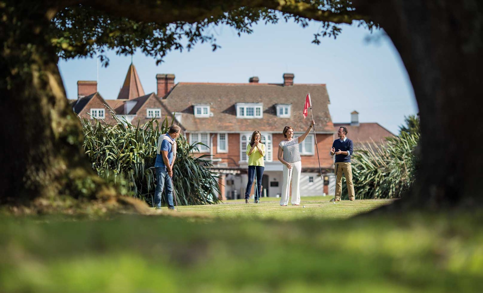 Surround yourself with love and laughter enjoying a game of pitch and putt. Celebrate unforgettable moments with friends.