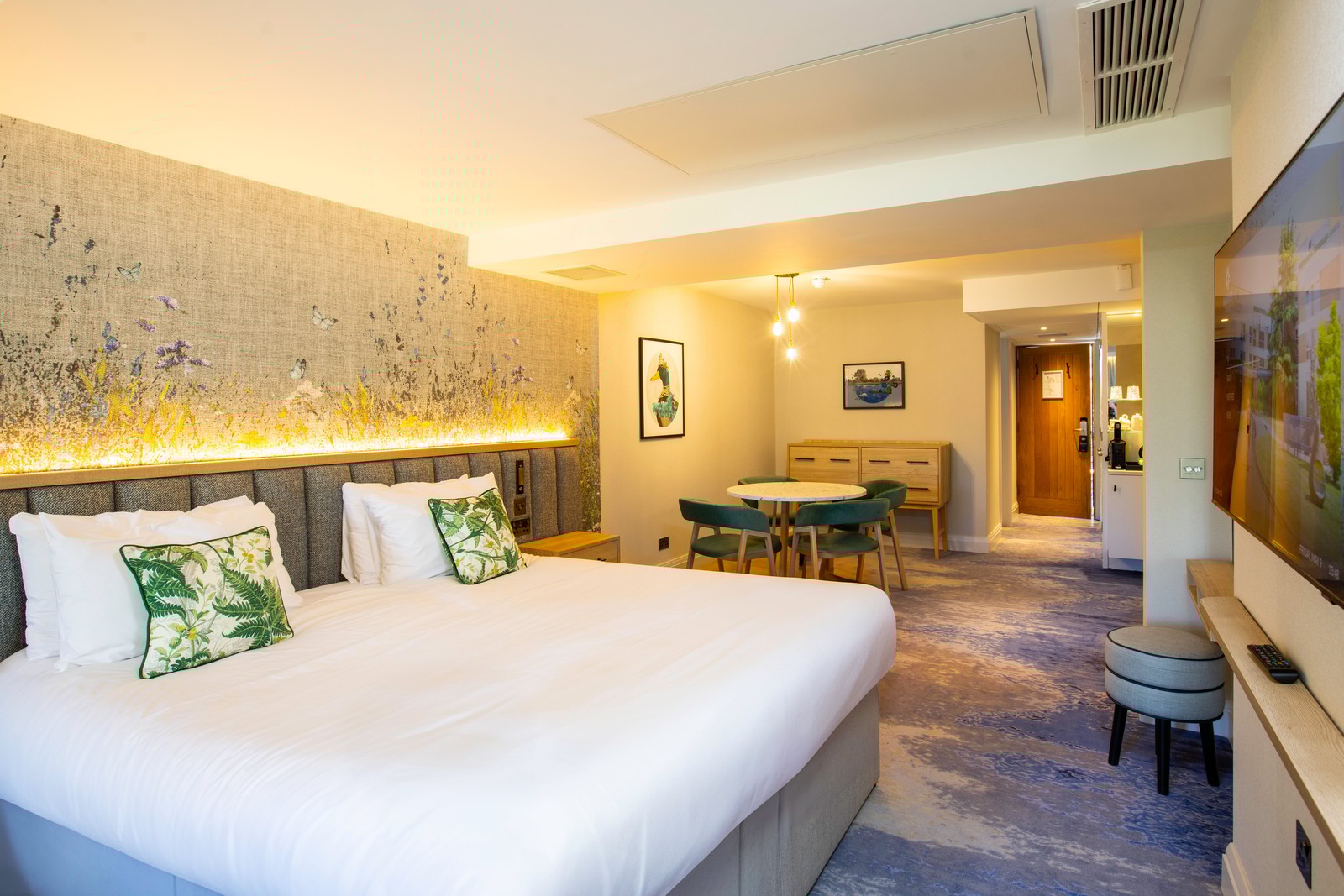 The bedrooms inside The Runnymede are beautifully decorated to reflect the hotel's character, and are your sanctuary for a peaceful night's sleep.