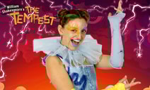 A performance of The Tempest at our outdoor theatre