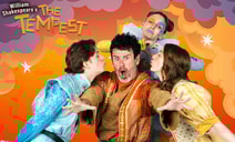 A performance of The Tempest at our outdoor theatre