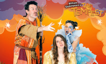 A performance of The Tempest at our outdoor theatre