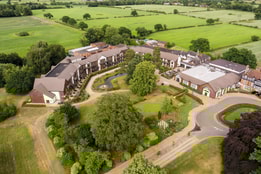 Aerial view of Alvaston Hall