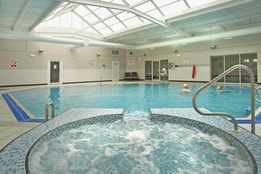 Indoor bubble pool at Bodelwyddan Castle
