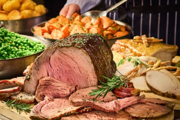 Roast beef on the carvery