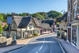 Shanklin Old village on the Isle of Wight