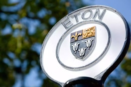 A sign at Eton College