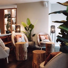 Spa lounge at Heythrop Park