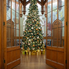 The Christmas Tree at Studley Castle Hotel