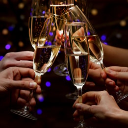 Champagne cheers