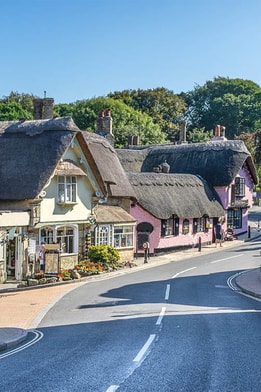 Shanklin Old village on the Isle of Wight