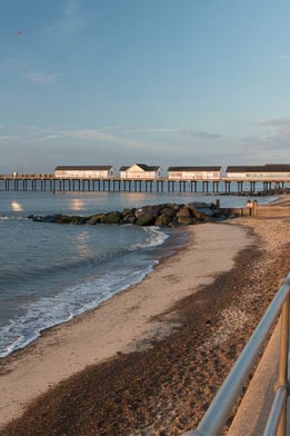 Seafront in Southwold