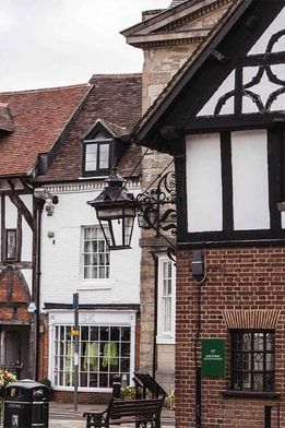 Buildings in Henley-in-Arden, Warwickshire
