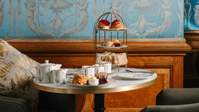 Afternoon tea in The Blue Room