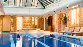 Indoor pool at Thoresby Hall