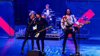 Roxette UK performing on stage