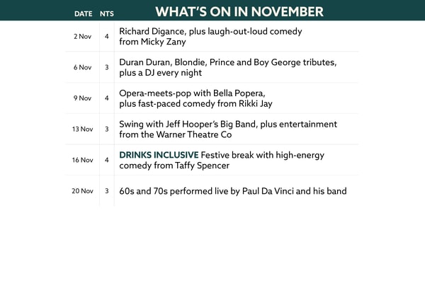 Here's what's on in November at Norton Grange.