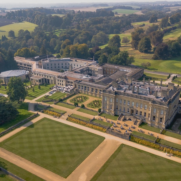 The grounds at Heythrop Park are vast and waiting to be explored.