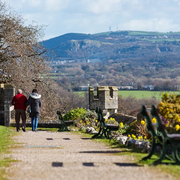 Wander the grounds of Bodelwyddan Castle and let the rolling Clwydian Hills of the Welsh countryside captivate your senses.