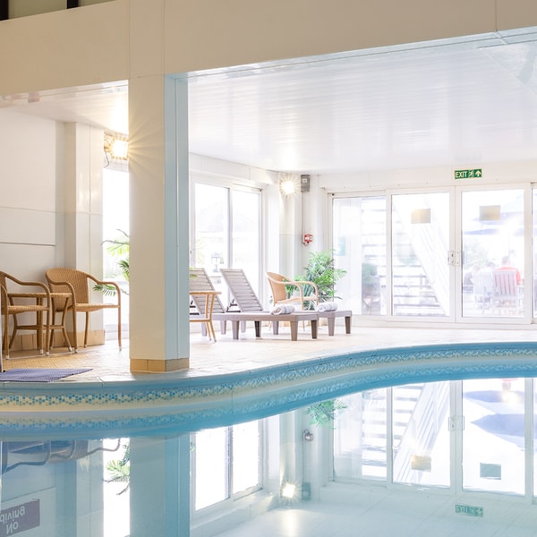 Relax in the heated indoor pool or unwind in the bubble pool - tranquil surroundings make it the perfect escape.