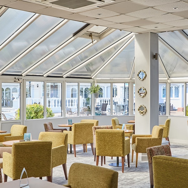 The leisure lounge is a cosy retreat to relax, chat, or simply enjoy some quiet time, surrounded by comfort and gentle conversation.