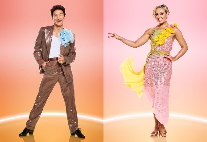 Amy Dowden and Carlos Gu