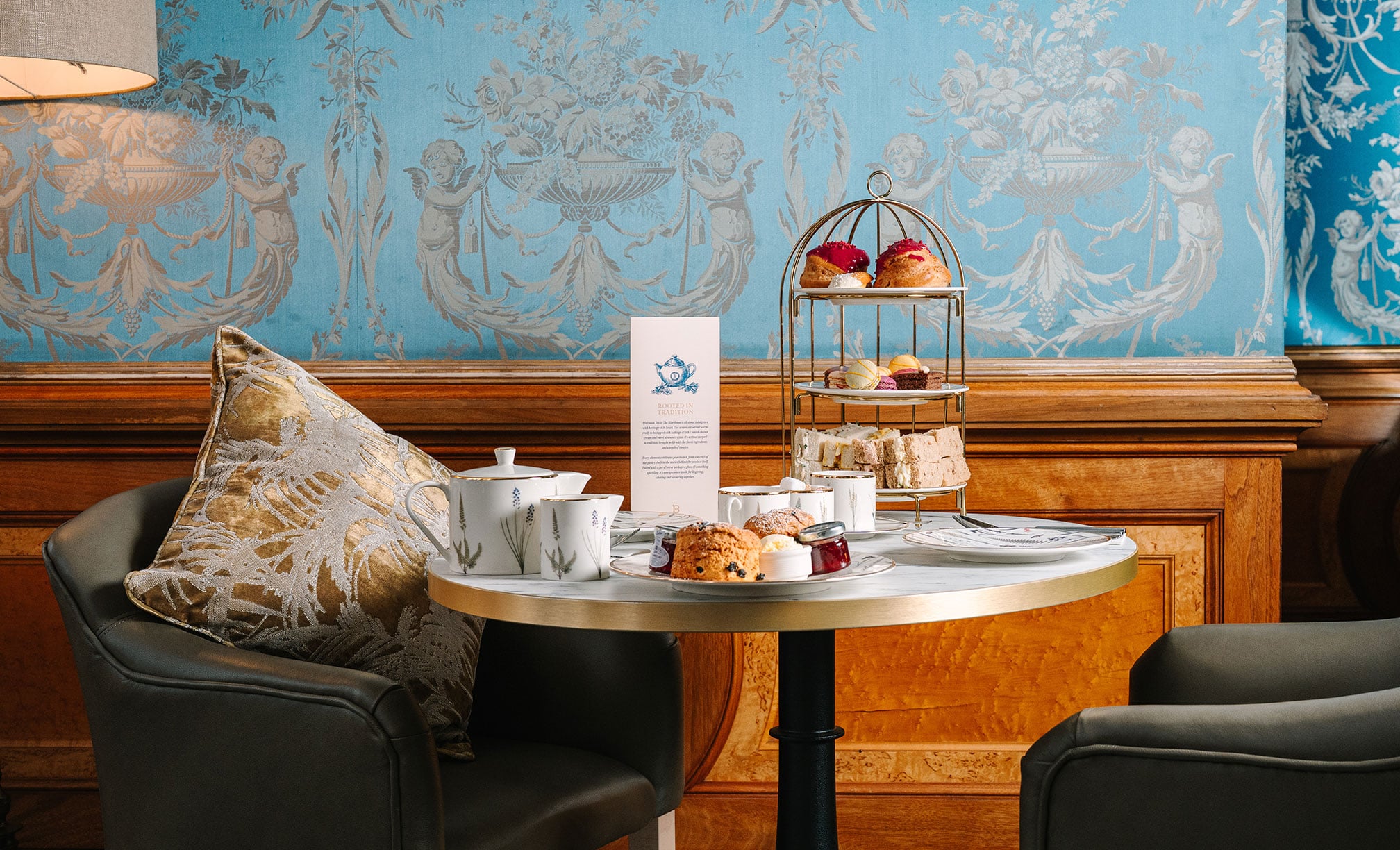 The Blue Room afternoon tea