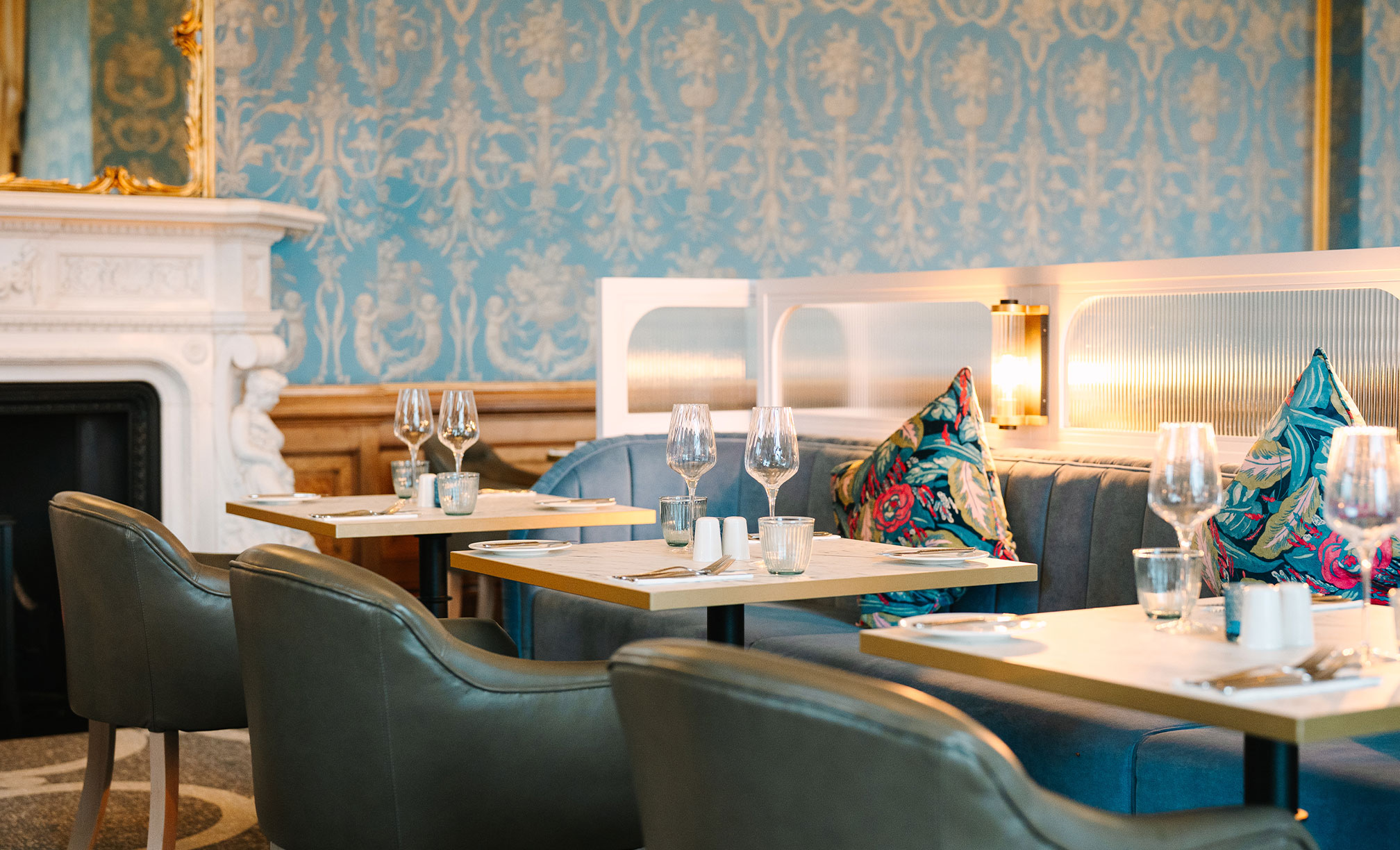 The Blue Room dining