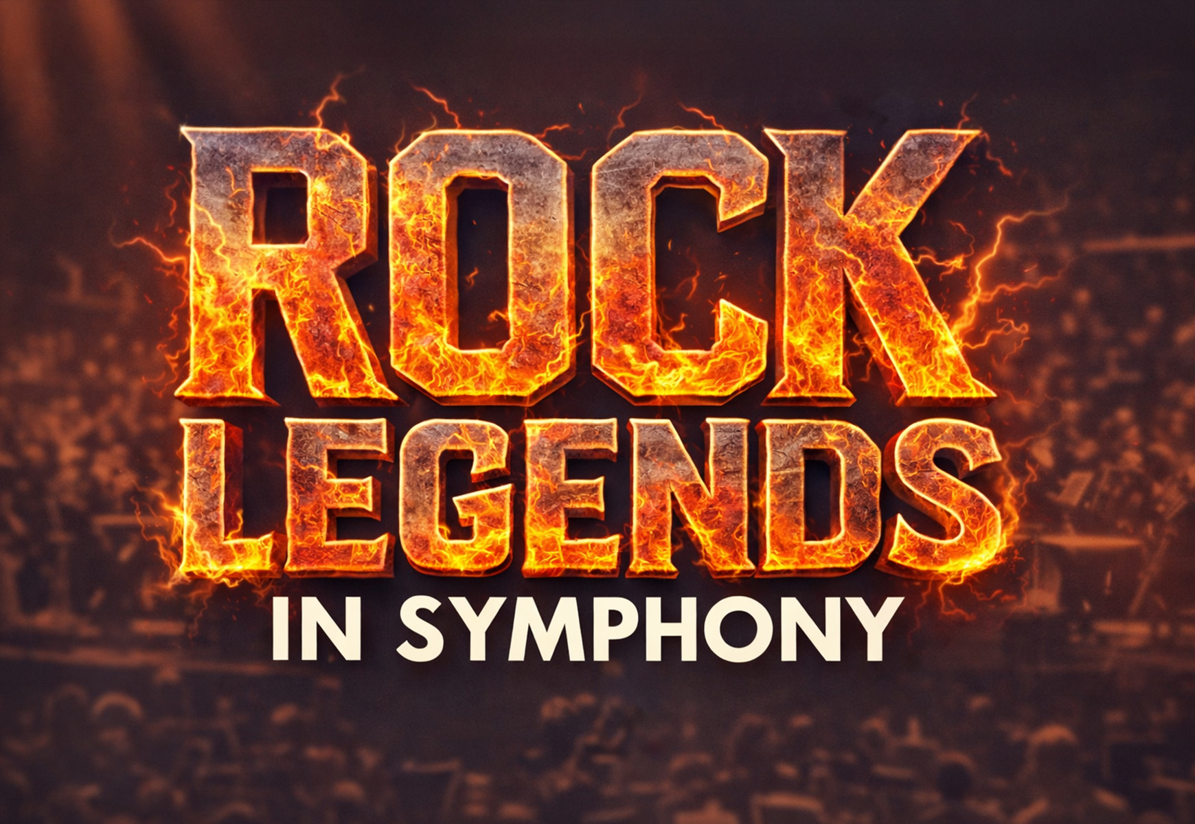 Rock Legends in Symphony logo